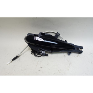 08-13 BMW E90 3-Series E92 Right Front Exterior Door Handle Comfort Black 2 OEM