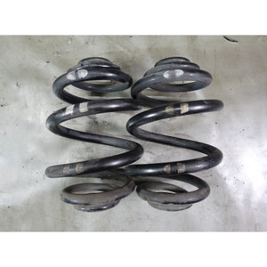 BMW E46 3-Series Convertible Factory Sport Rear Axle Coil Spring Pair Auto OEM