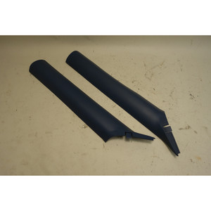 98-02 BMW Z3 M Roadster Cabrio Front Windshield A- Pillar Column Covers Blue OEM