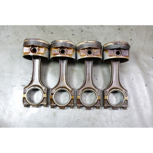 1991-1992 BMW E30 318i M42 4-Cylinder Piston and Connecting Rod Set of 4 OEM