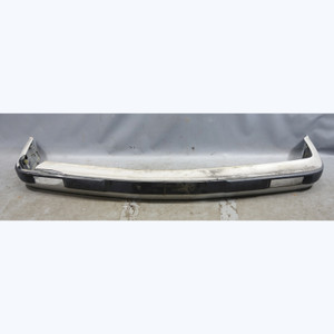 Damaged 89-93 BMW E30 3-Series Late Plastic Front Bumper Cover Trim Silver OEM