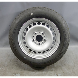1992-2002 BMW E36 3-Series Z3 15" Steel Spare Wheel and Tire Assembly Silver OEM
