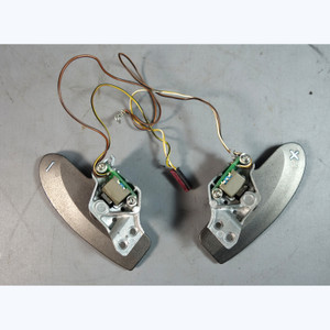 01-06 BMW E46 M3 Factory Steering Wheel Paddle Shifters for SMG Trans Titan OEM