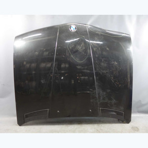 DAMAGED 1982-1988 BMW E28 5-Series Front Hood Bonnet Panel Diamond Black OEM - 44065