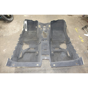 07-13 BMW E93 3-Series Convertible Factory Floor Covering Carpet Set Black OEM
