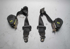 BMW E30 3-Series Convertible Cabrio Rear Seat Seat Belt Pair Left Right 1987-93