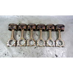 BMW E46 3-Series X3 3.0L M54 6-Cylinder Piston and Connecting Rod Set of 6 44205