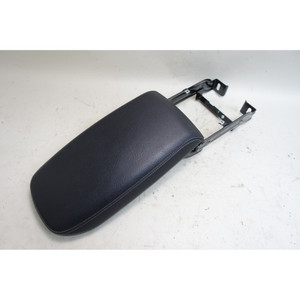 2011-2018 BMW F25 X3 F26 X4 Front Center Armrest Black Nevada Leather OEM
