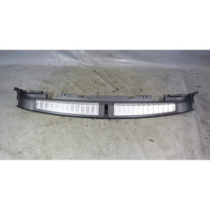 2011-2017 BMW F25 X3 Factory Rear Trunk Loading Sill Cover Black Aluminum OEM