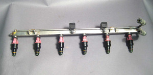 BMW E36 M52 S52 Fuel Rail w Injectors 1996-2000 OEM USED Z3