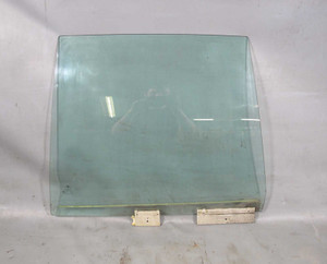 1988-1994 BMW E32 7-Series 735i 740i Left Rear Window Glass w Tracks USED OEM