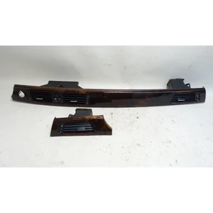 2007-2013 BMW E90 E92 3-Series Dashboard Air Vent Wood Trim Set Walnut Root OEM