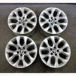 Damaged 2007-2013 BMW E70 X5 SAV Style 334 19" Alloy Wheel Set of 4 19x9 OEM