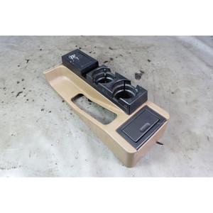 1994-1999 BMW E36 3-Series Center Console Cubbies Cup Holder Sand Beige OEM
