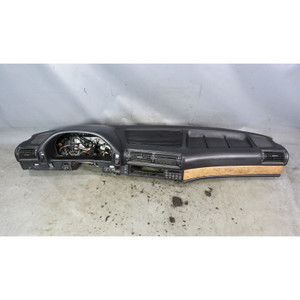 1988-1994 BMW E32 7-Series Front Dashboard Trim Panel Cover Black OEM