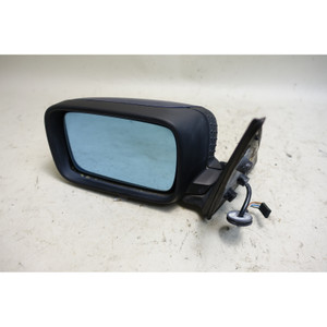 92-99 BMW E36 3-Series Sedan Compact Left Outside Side Mirror Avus Blue OEM - 45111