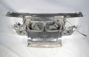 BMW E46 3-Series 4door Front Radiator Support Assembly w Air Duct Fan 1999-2005