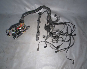 1997 BMW E39 528i Auto Engine Wiring Harness Complete DME ASC 4/96-12/96 USED OE