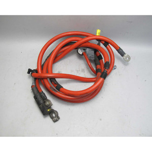 2001-2006 BMW E46 M3 Convertible Factory Red Positive Battery Cable w Terminal - 17753
