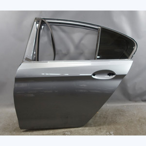 2017-2020 BMW G30 5-Series Left Rear Door Shell Bare Blue Stone Metallic OEM