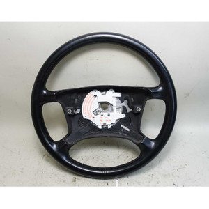 97-99 BMW E39 5-Series E38 Factory 4-Spoke Standard Leather Steering Wheel OEM - 45393