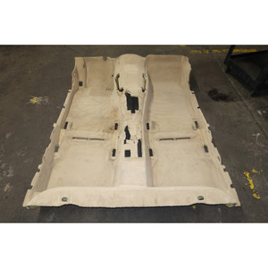 1997-2003 BMW E39 5-Series Floor Covering Carpet Set Sand Beige Front Rear OEM