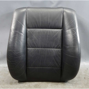 1988-1992 BMW E32 7-Series Front Seat Backrest Cushion Black Leather OEM - 45411