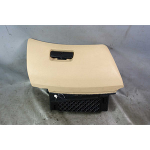 1997-2003 BMW E39 5-Series Interior Glove Box Door with Latch Sand Beige Tan OEM - 45423