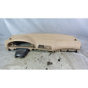 1997-2003 BMW E39 5-Series Factory Dashboard Trim Panel Dark Beige OEM