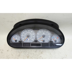 Damaged 01-06 BMW E46 M3 Factory Instrument Gauge Cluster for Manual Trans OEM - 45433