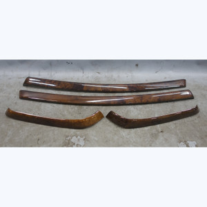 2006-2008 BMW E90 E91 3-Series 4dr Door Wood Trim Finisher Set of 4 Walnut OEM