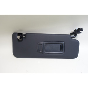 18-23 BMW G01 X3 G02 X4 Right Front Int Sun Visor with Mirror Black Vinyl OEM