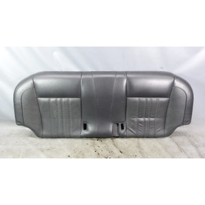 2013-2016 BMW F10 M5 Rear Seat Bottom Bench Pad Black Perforated Leather OEM