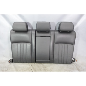 13-16 BMW F10 M5 Factory Rear Folding Seat Backrest Perforated Black Leather OEM