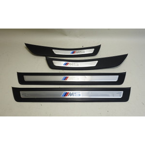 2013-2016 BMW F10 M5 ///M Factory Door Sill Entrance Cover Set Front Rear OEM