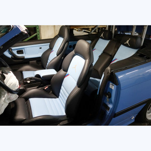 94-99 BMW E36 3-Series Convertible Custom Vader Seat Jordan Interior Set Blue - 46392