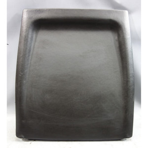 1984-1991 BMW E30 Coupe Sedan Front Basic Seat Backrest Cover Black Leather OEM