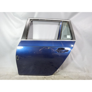 2008-2010 BMW E61 5-Series Touring Left Rear Ext Door Shell Deep-Sea Blue OEM