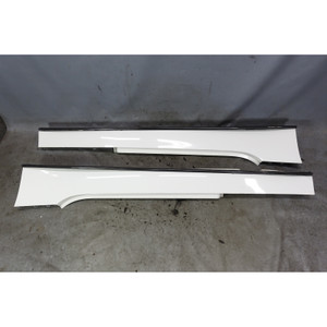 Damaged 09-16 BMW E89 Z4 Roadster Side Skirt Rocker Panels w Carbon Trim OEM