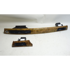 2007-2010 BMW E92 E93 3-Series 2door Front Dashboard Wood Trim Poplar w Vents