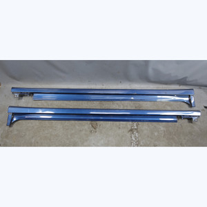 18-24 BMW G01 X3 G02 X4 X3M Factory M-Sport Side Skirt Pair Phytonic Blue OEM