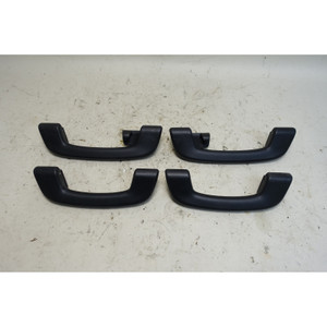 17-23 BMW G30 5-Series G20 F30 Roof Grab Handle Set of 4 Front Rear Black OEM
