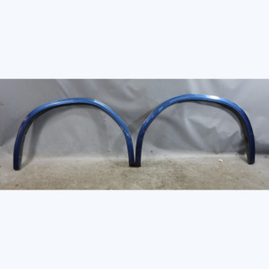 18-23 BMW G01 X3 F97 Factory M-Sport Rear Wheel Arch Fender Flare Pair Blue OEM
