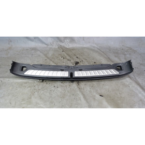 18-24 BMW G01 X3 F97 Rear Trunk Loading Sill Stainless Steel Storage Black OEM