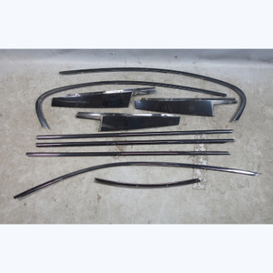 INCOMPLETE 11-16 BMW F10 5-Series Shadow Line Exterior Door Trim Molding Set OEM