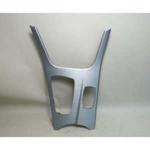 2011-2018 BMW F25 X3 F26 X4 Front Center Console Trim Cover Brushed Aluminum OEM