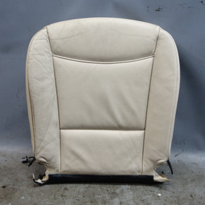 09-11 BMW E90 E92 3-Series 4dr Left Seat Bottom Cushion Pad Oyster Leather OEM