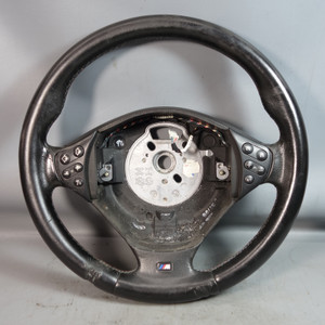 Damaged 2000 BMW E39 M5 ///M Sports Leather Steering Wheel Multifunction OEM