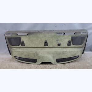 2000-2003 BMW E39 M5 Rear Window Shelf Interior Trim Panel Black Alcantara OEM