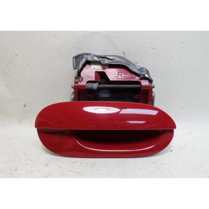 97-03 BMW E39 5-Series Metal Right Front Exterior Door Handle Imola Red 2 OEM